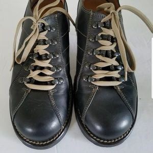 Kenneth Cole Reaction Leather Black 90s Punk Shoes